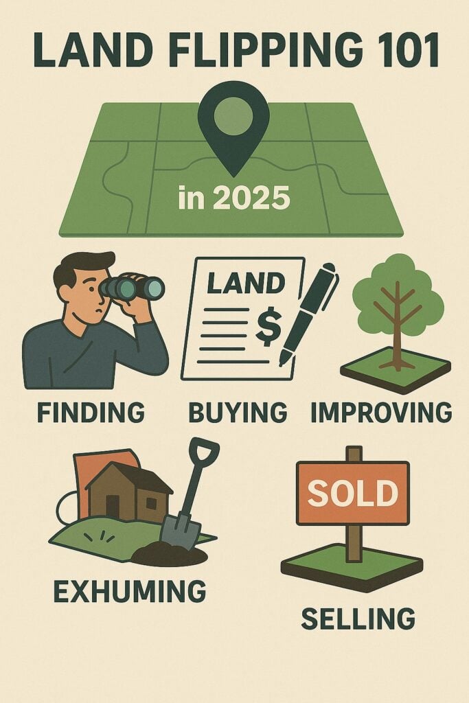 Land Flipping process in US