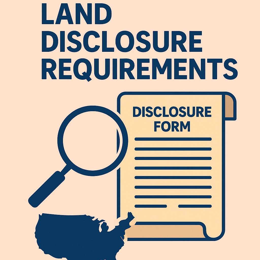 Vacant Land Disclosure Requirements by State: What Every Seller Must Know