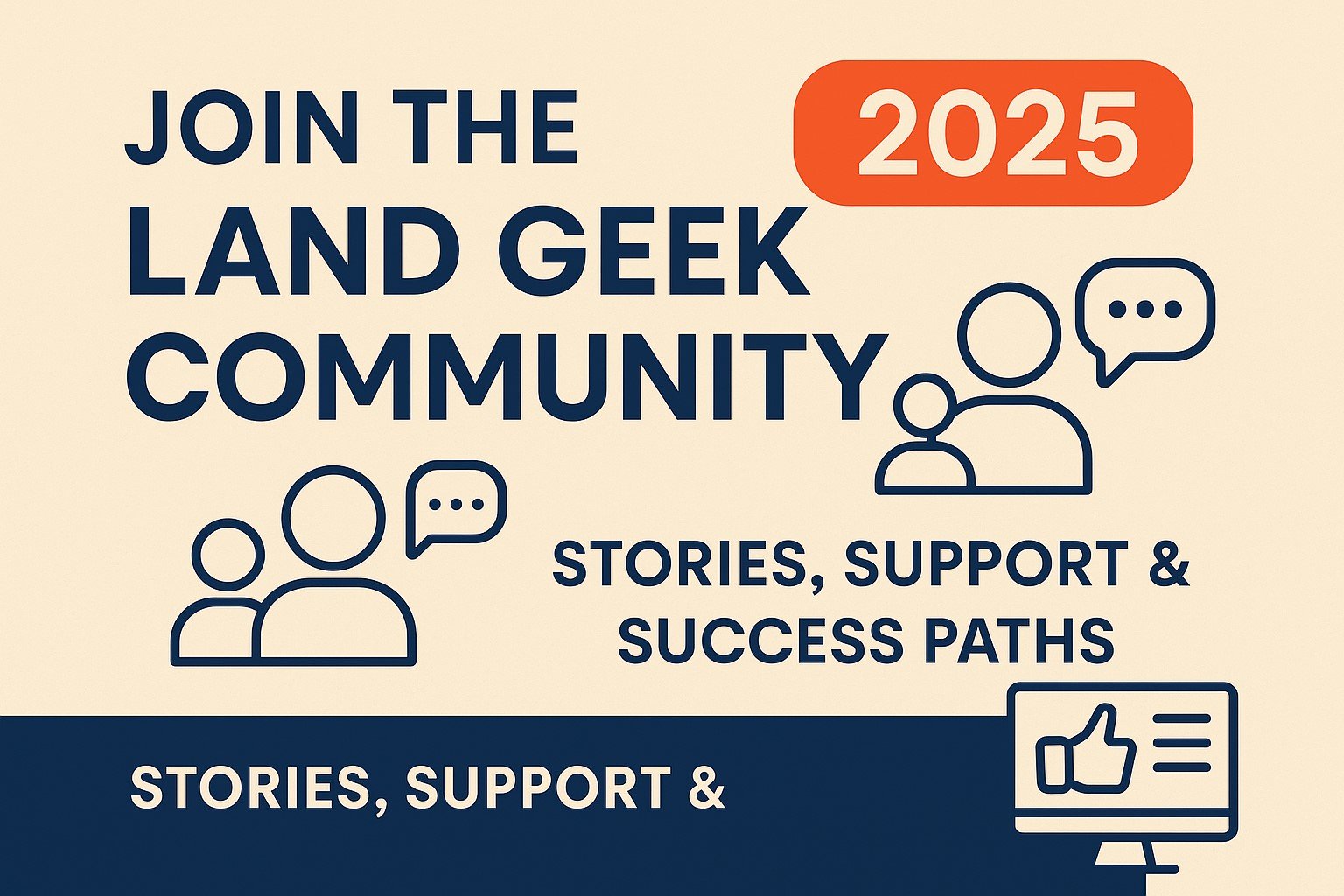 Join The Land Geek Community in 2025 | Coaching, Groups, Testimonials