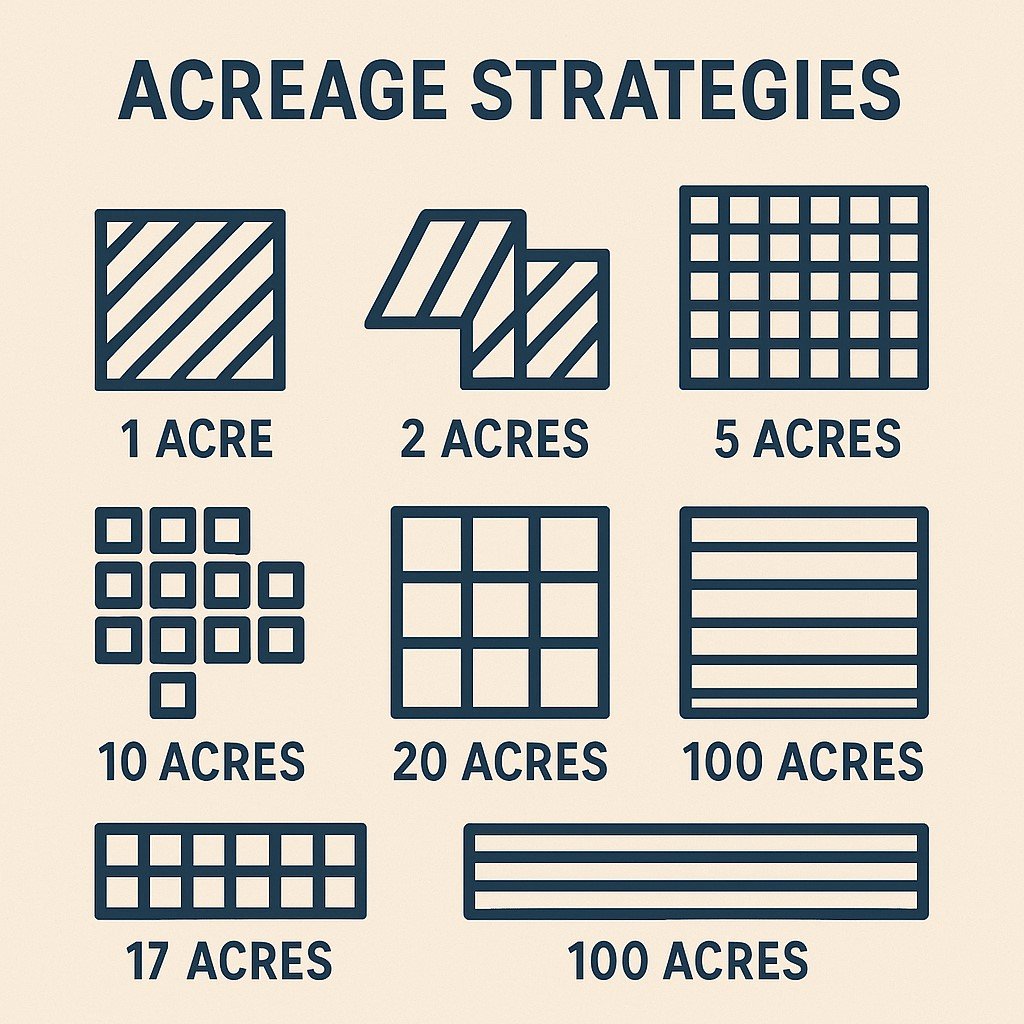 Acreage-Specific Strategies: How to Make Money with Any Size Parcel | The Land Geek