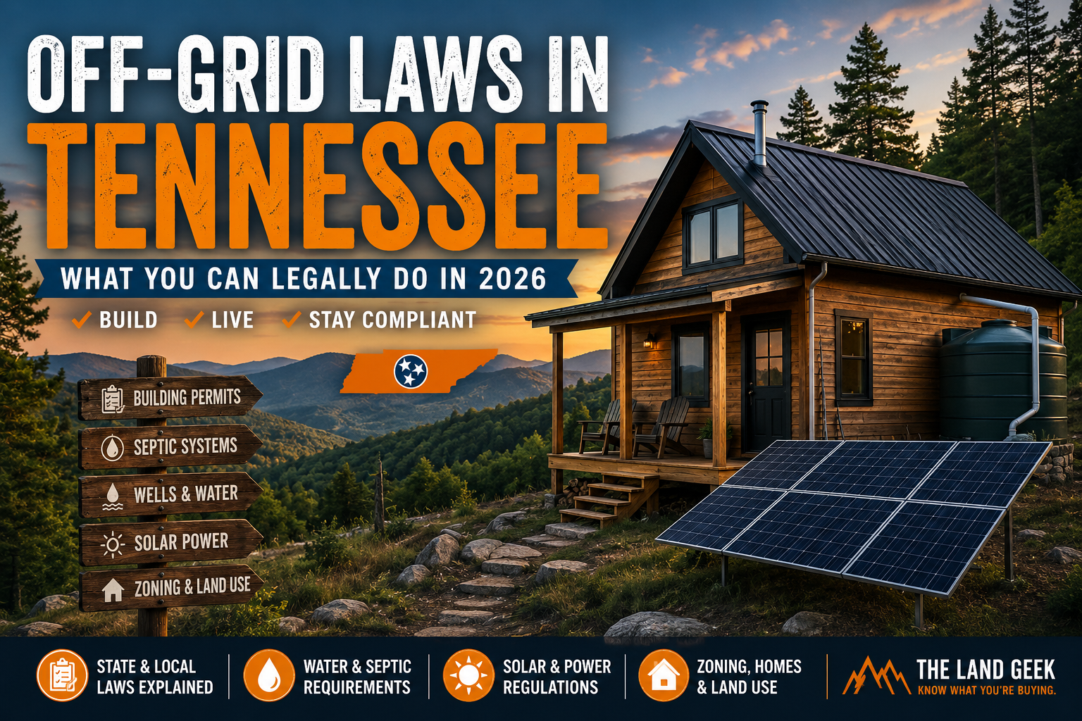 Off-Grid Laws in Tennessee: What You Can Legally Do in 2026