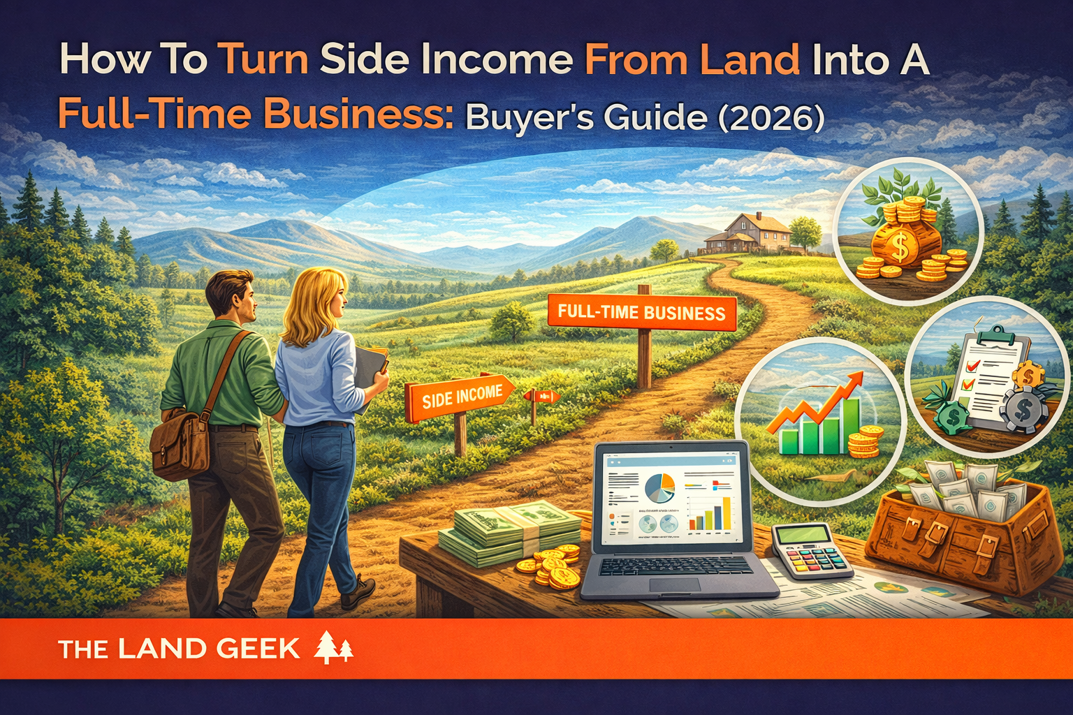 How To Turn Side Income From Land Into A Full-Time Business: Buyer’s Guide (2026)