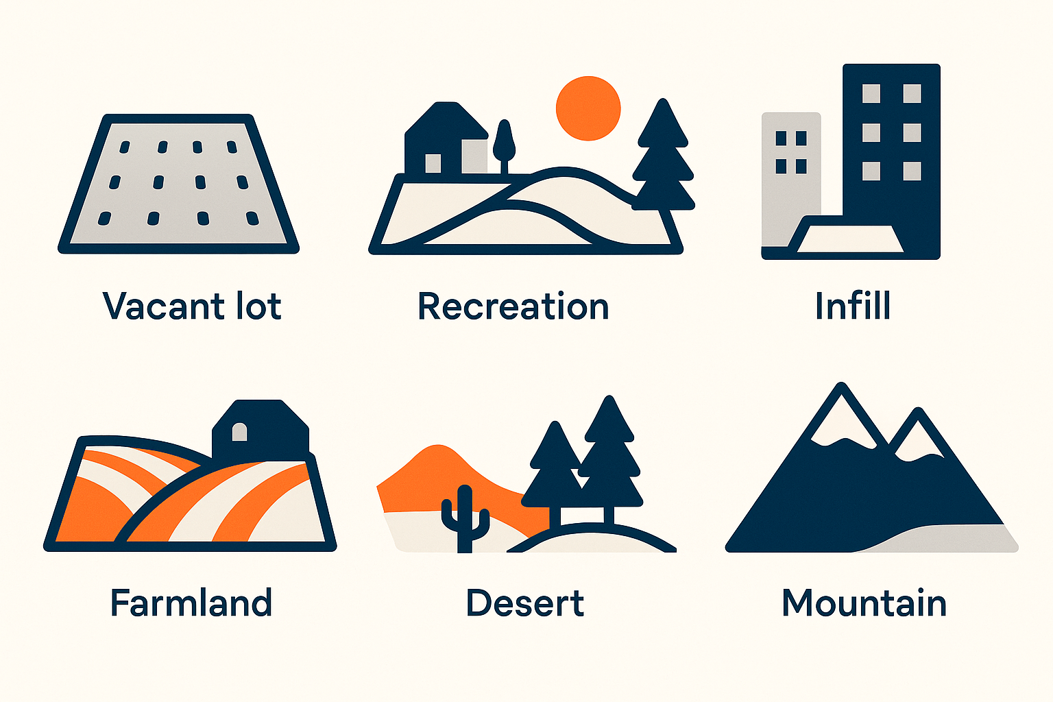 What risks are associated with raw land investing? visual