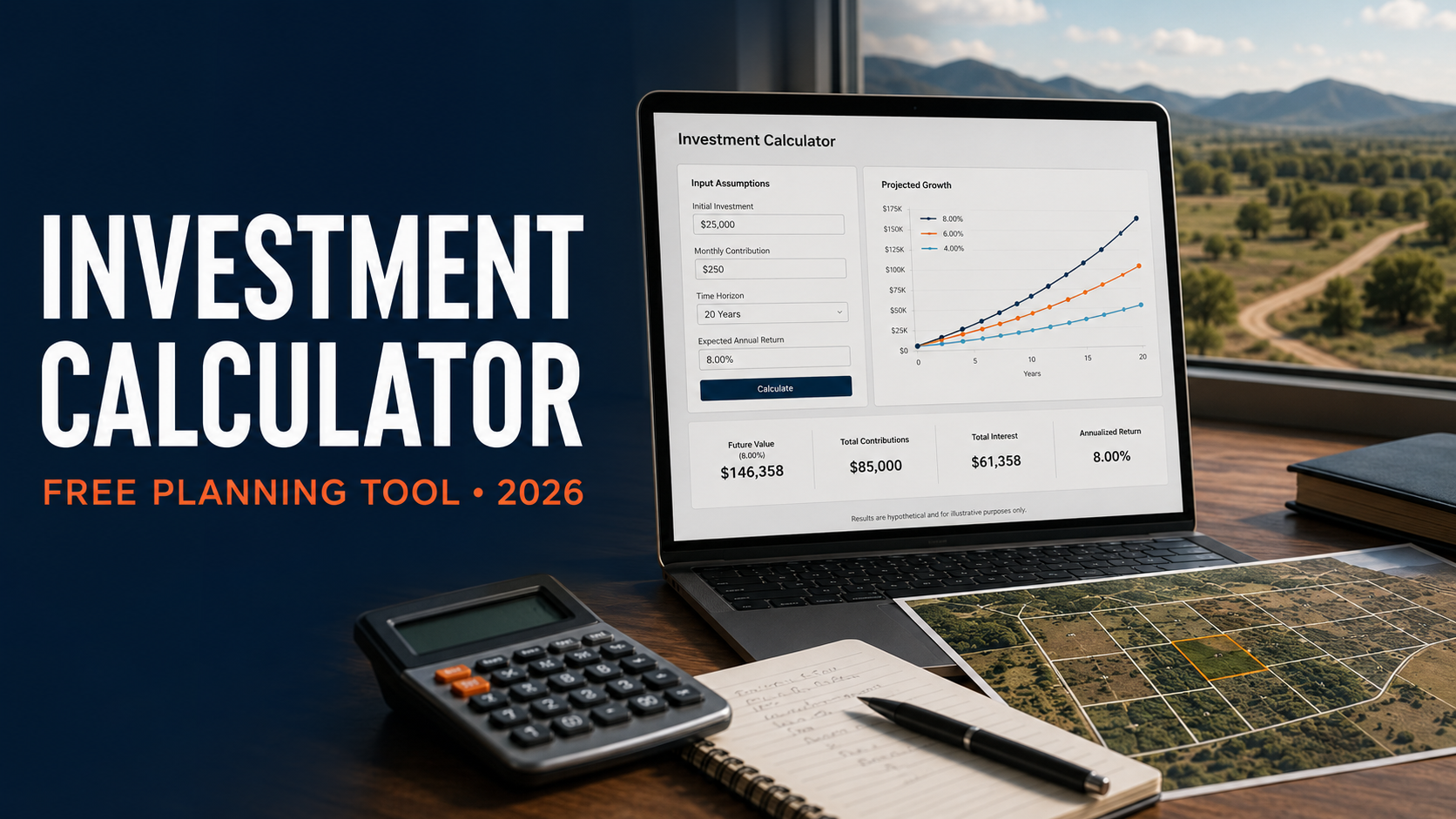 Investment Calculator: Free Planning Tool (2026)