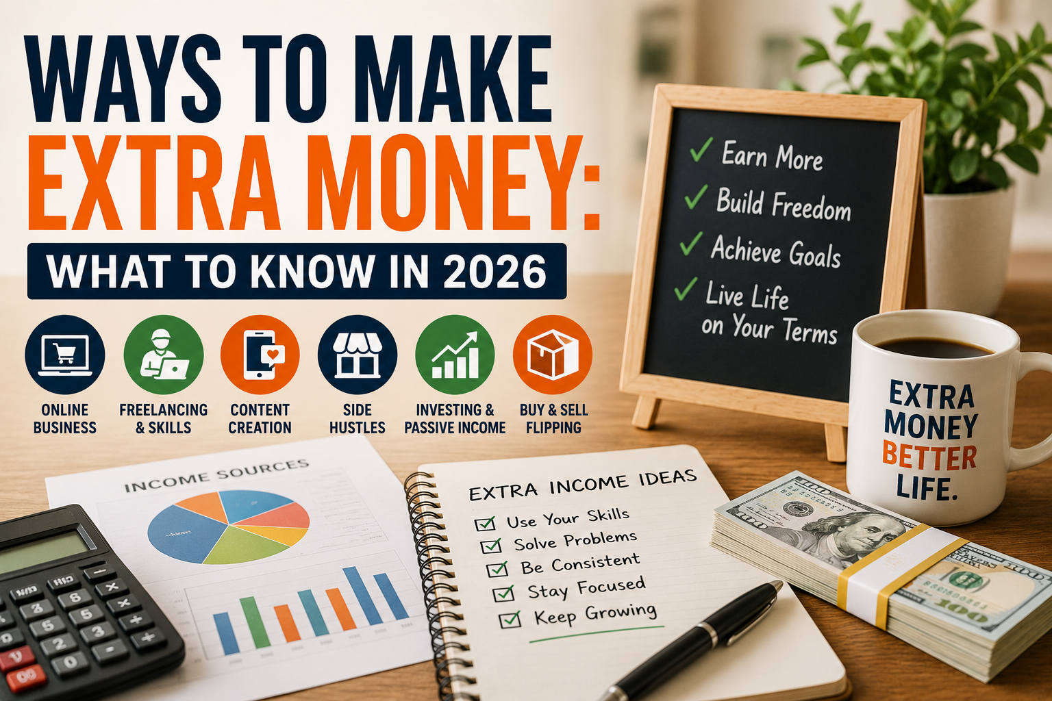 Ways To Make Extra Money: What to Know in 2026