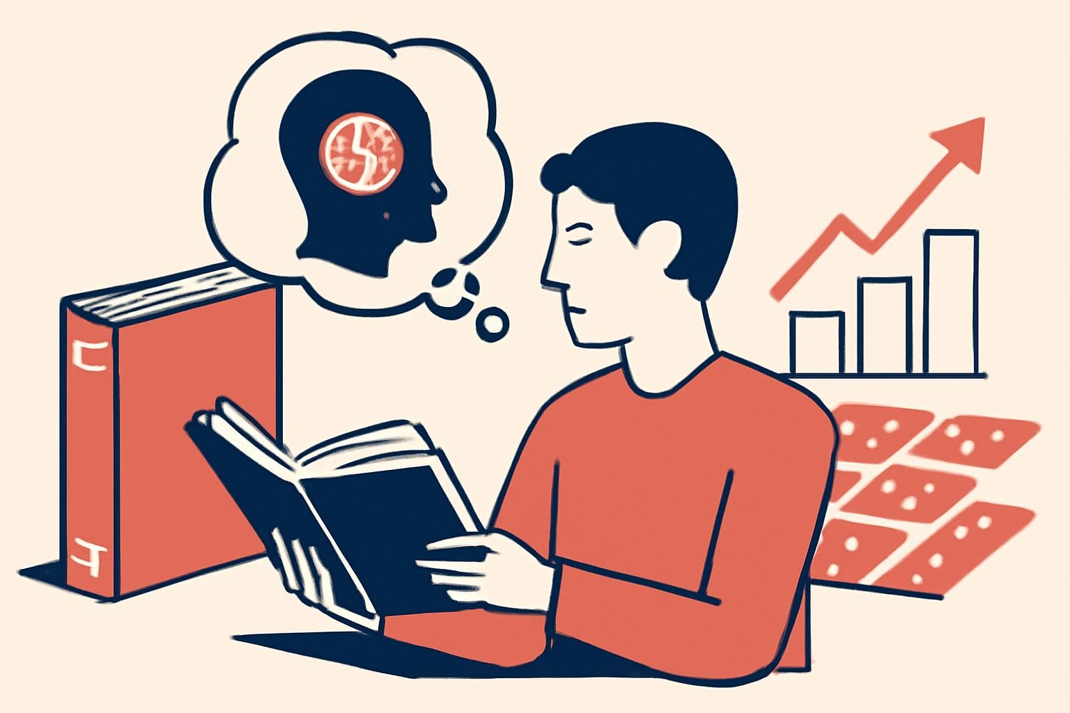What role do investing books play in developing a financial mindset? illustration for Best Investing Books and Land-Specific Reads