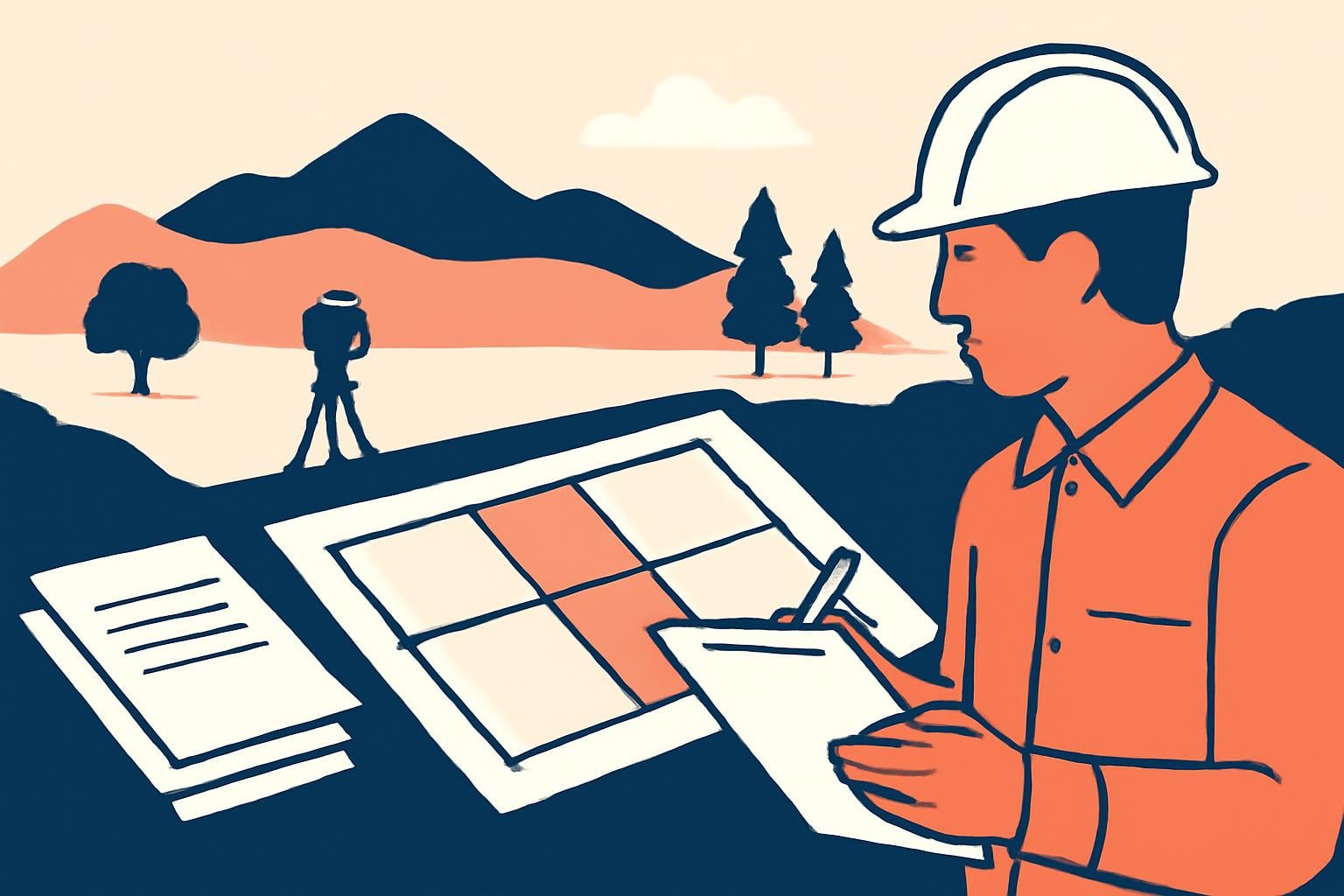 Illustration for Boundary Survey Price In North Carolina: Complete Guide (2026)