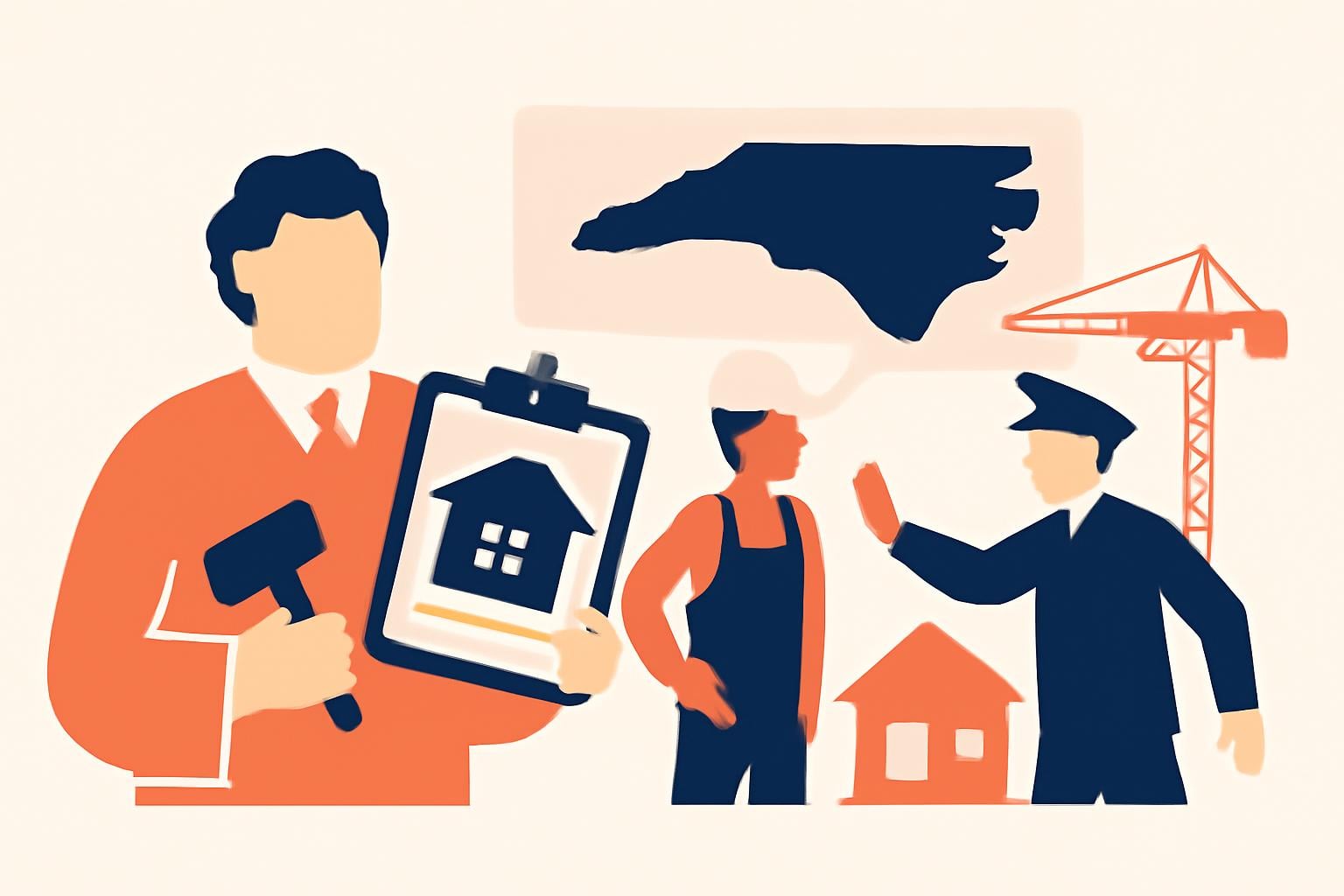 How are building restrictions enforced in North Carolina? illustration for Building Restrictions In North Carolina: Complete Guide (2026)