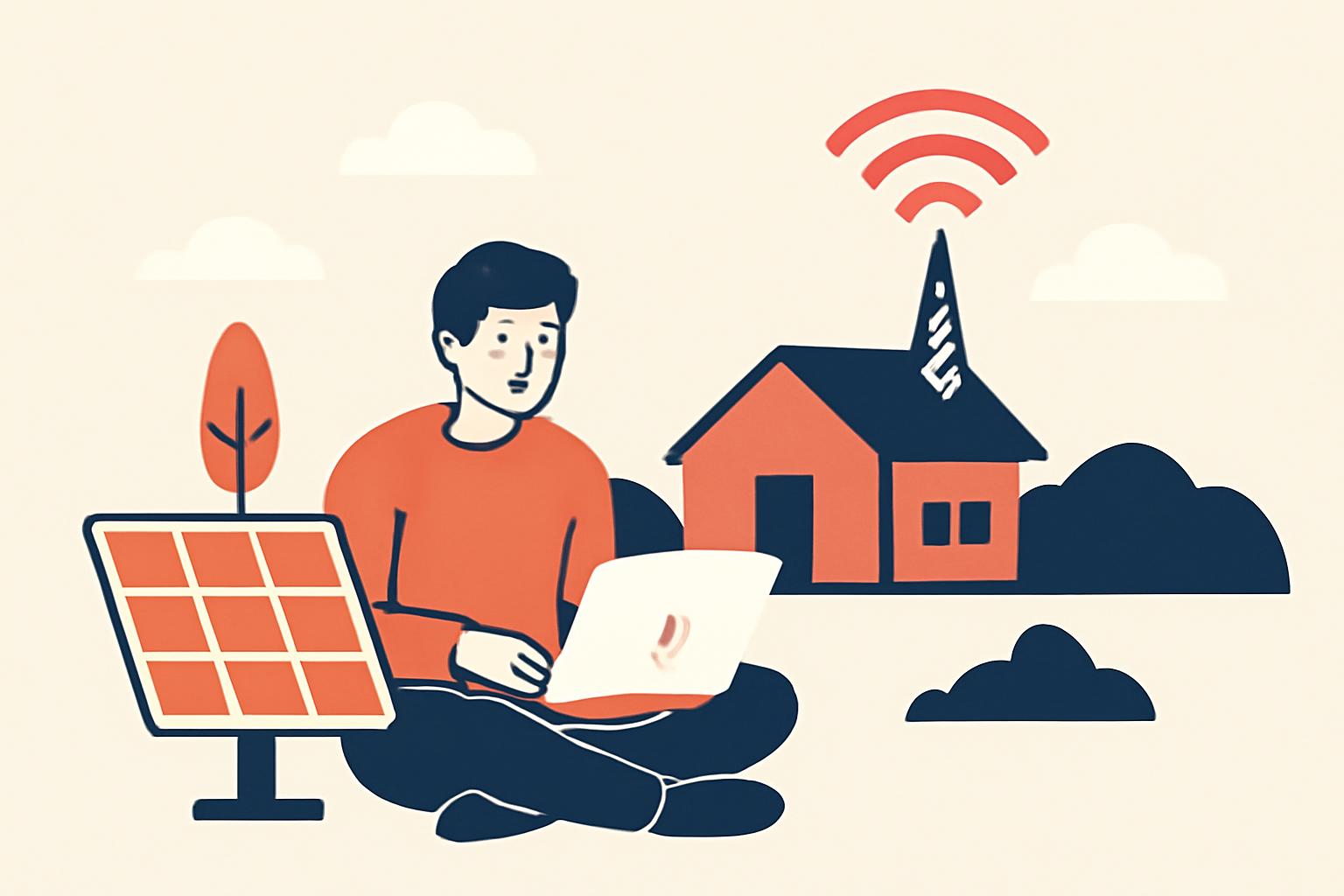 How Can You Stay Connected While Living Off Grid in Maryland? illustration for Can You Live Off Grid In Maryland: Buyer’s Guide (2026)