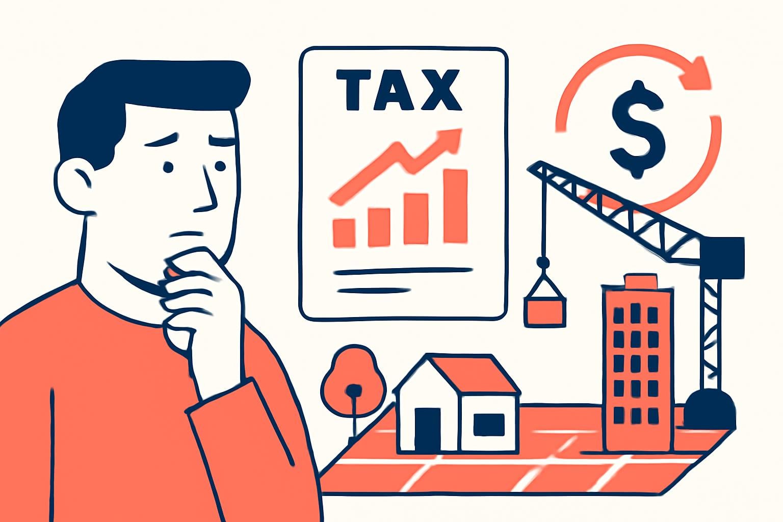 How Do Capital Gains Taxes Affect Land Development? illustration for Capital Gains On Land In California: Complete Guide (2026)