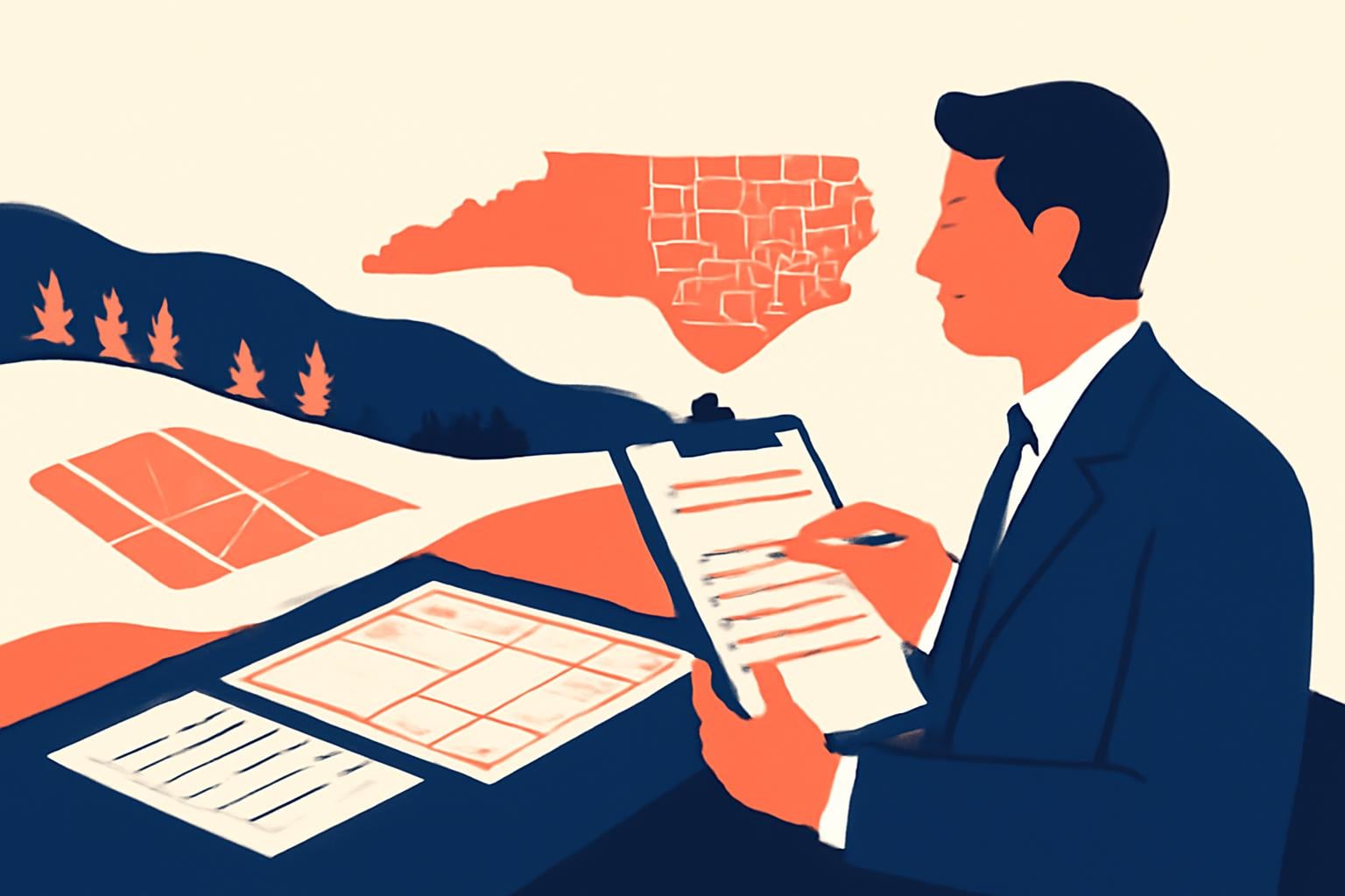 Illustration for Closing Costs For Land In North Carolina: Complete Guide (2026)