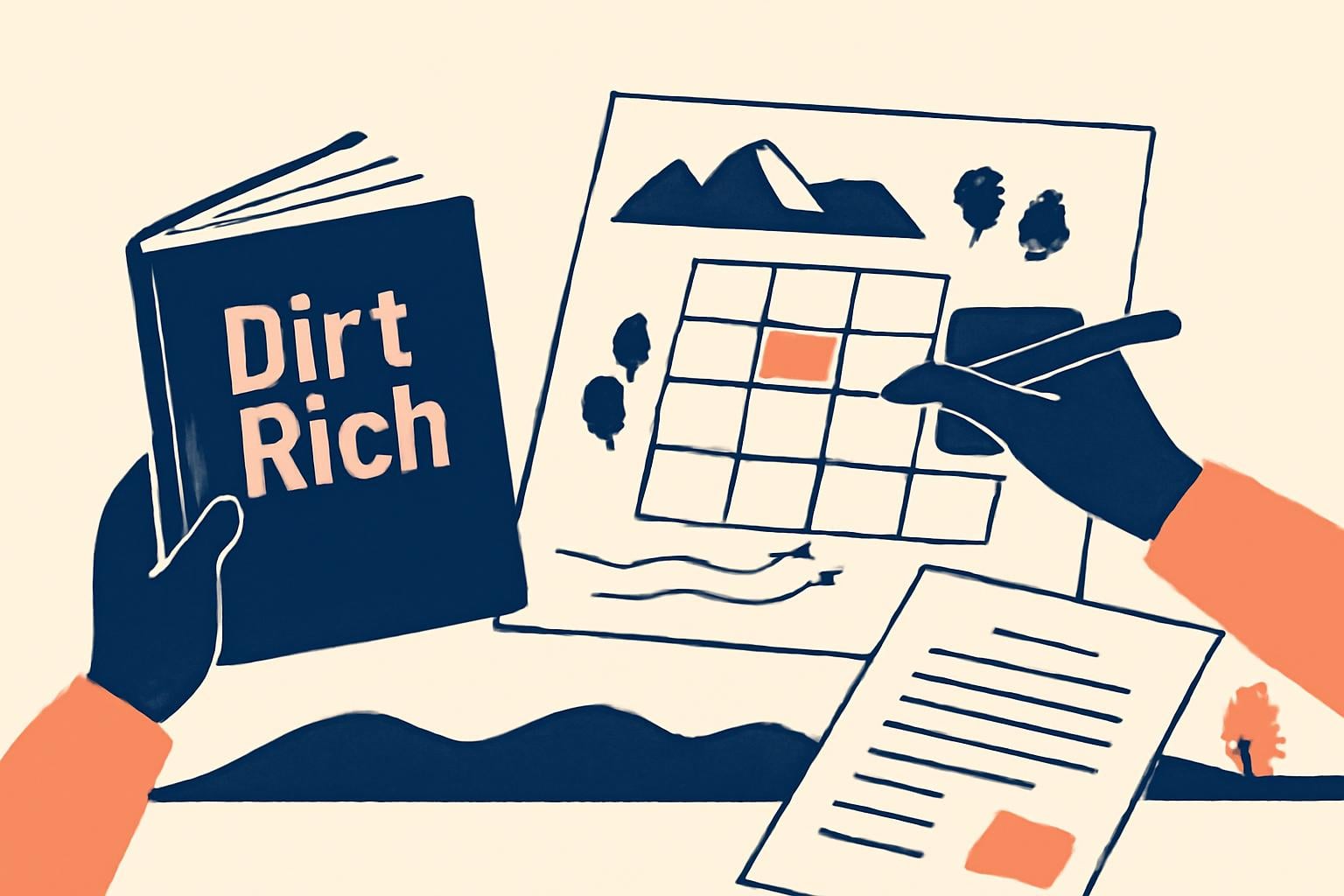 Illustration for Dirt Rich Book Summary