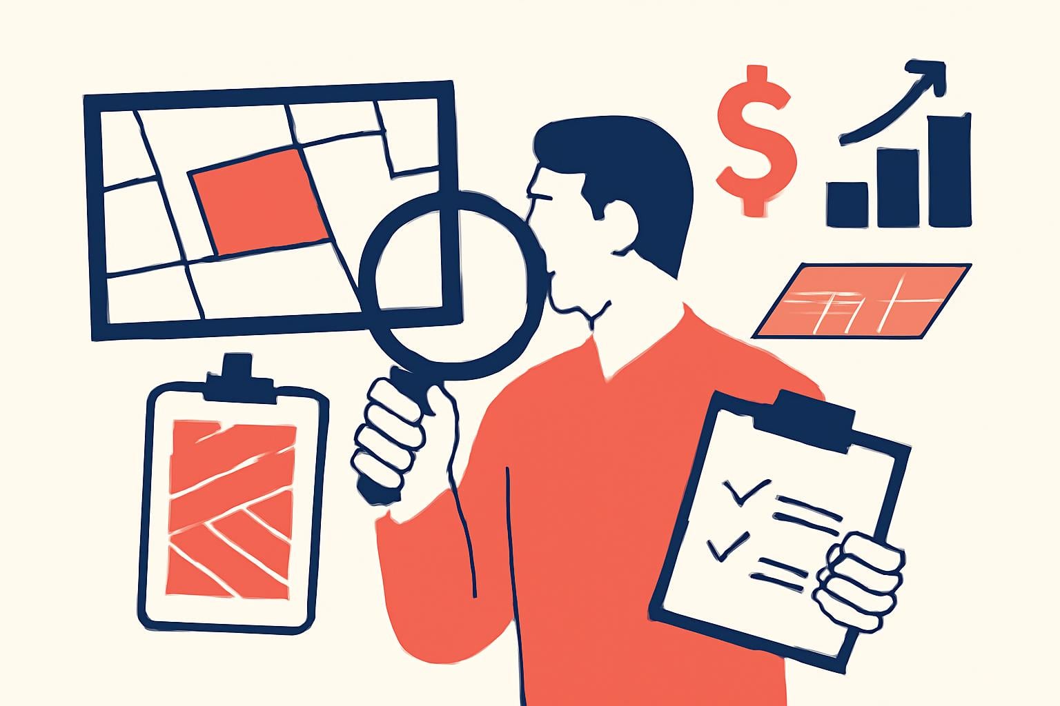 How do I properly assess the value of land at government auctions? illustration for How to Buy Land From Government Auctions