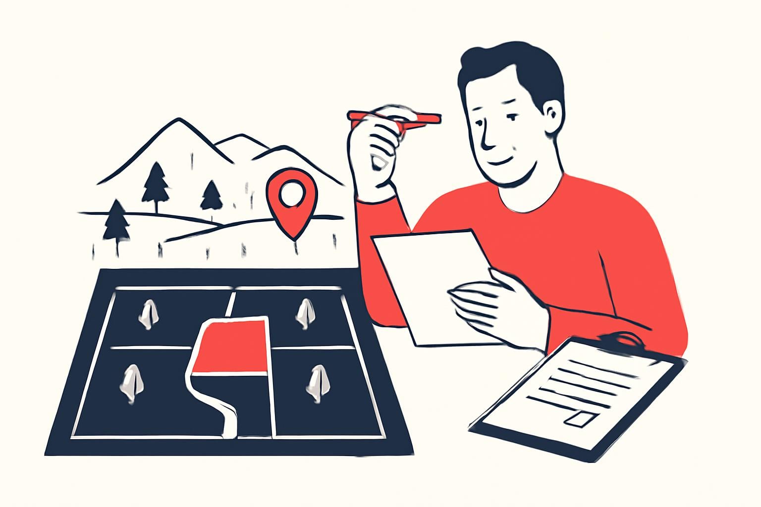 Illustration for How to Make $1,000 a Month With Investing and Land