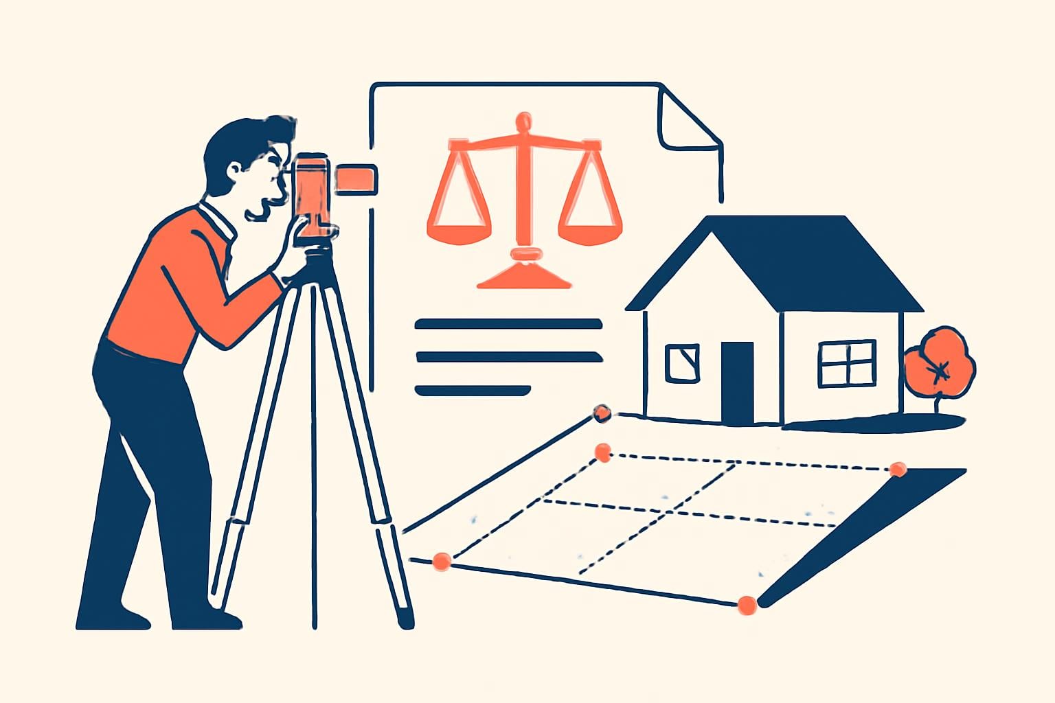Are land surveys legally required in Illinois? illustration for Land Survey Cost In Illinois: Complete Guide (2026)