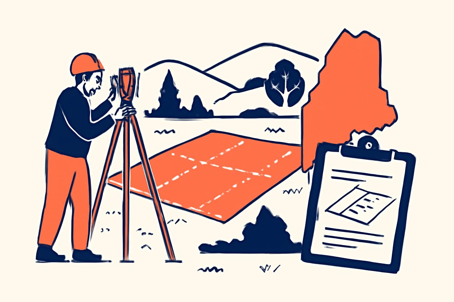 Land Survey Costs in Maine