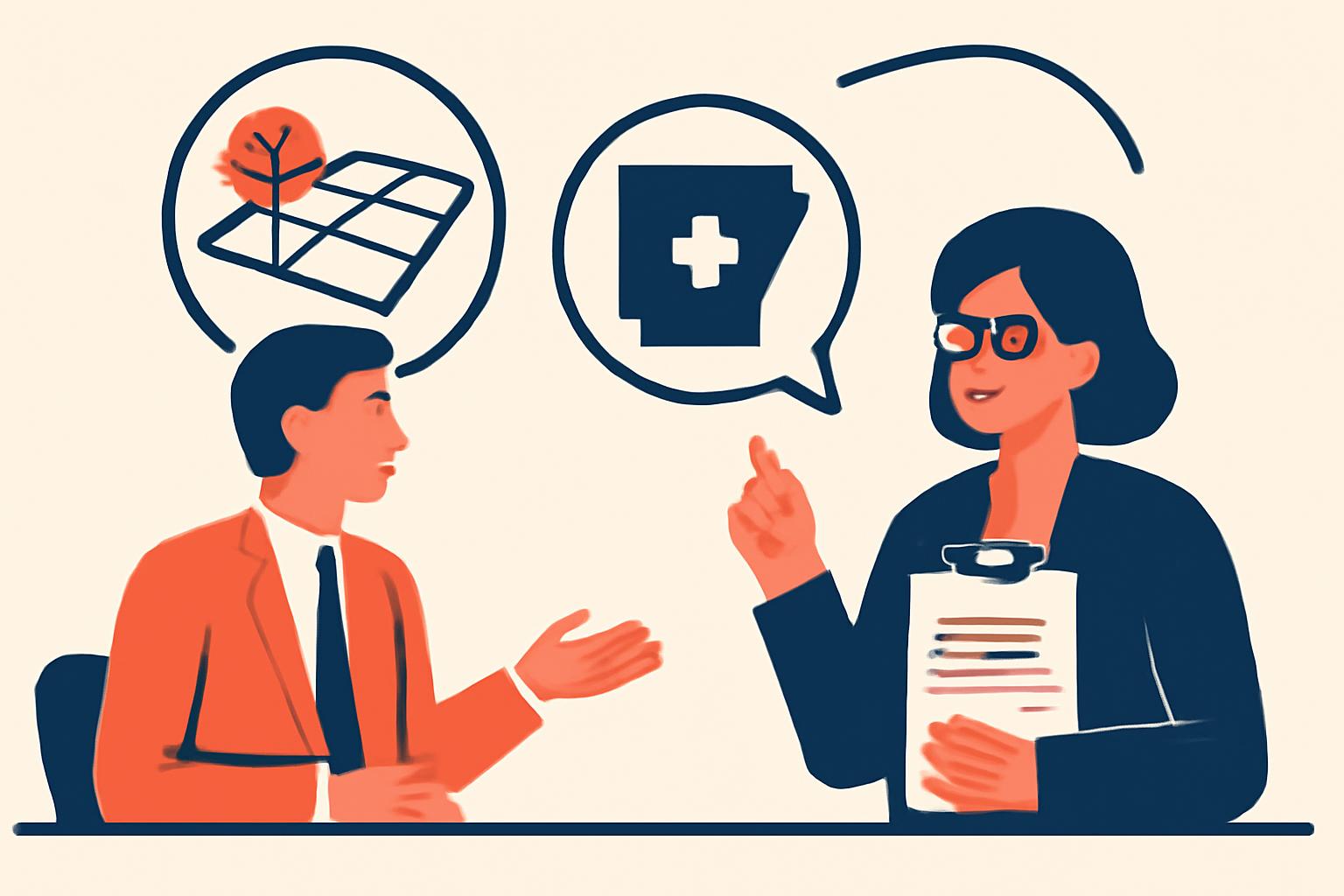 What Role Does the Arkansas Department of Health Play? illustration for Off-Grid Laws in Arkansas: 2026 Guide