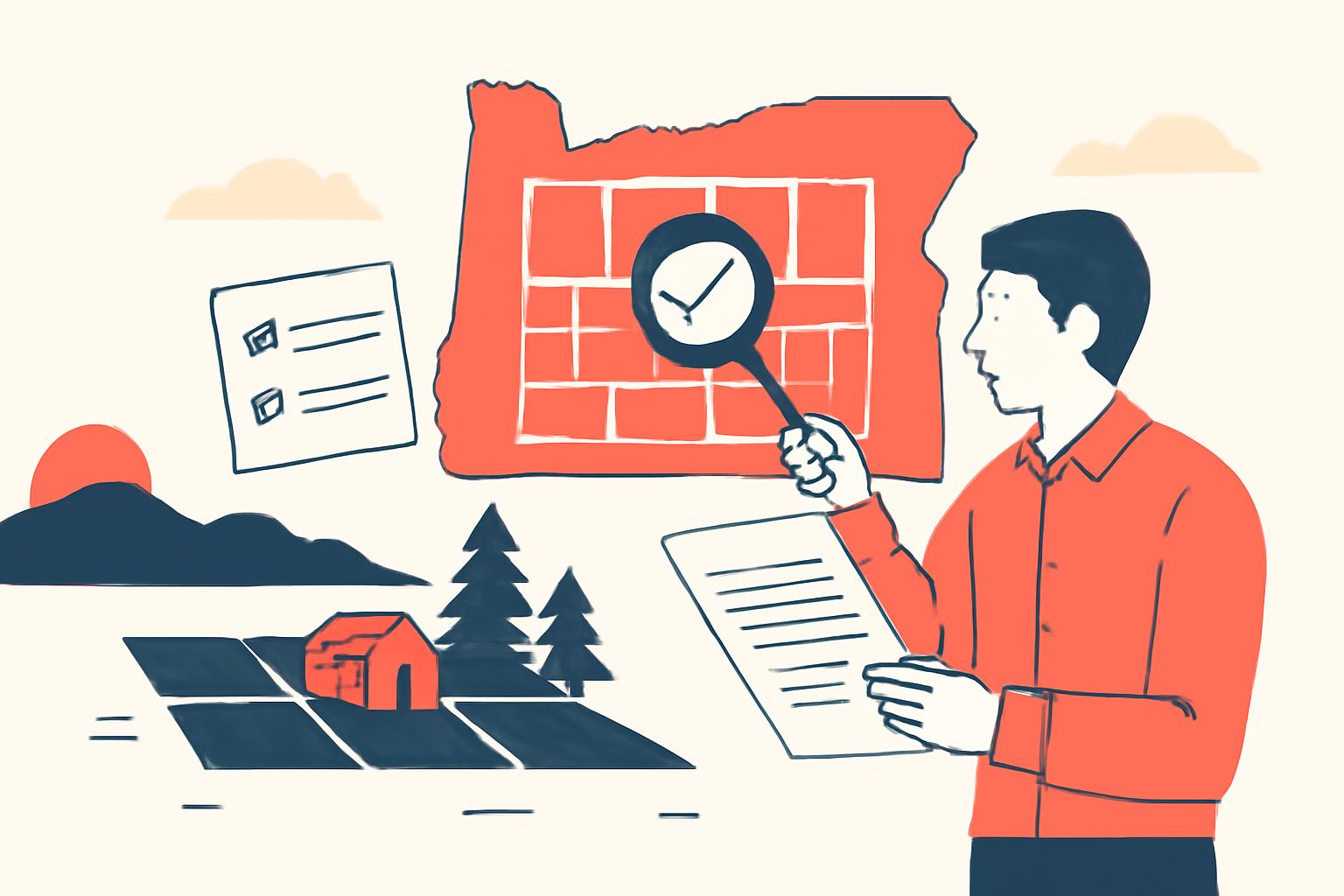 Illustration for Off-Grid Laws in Oregon