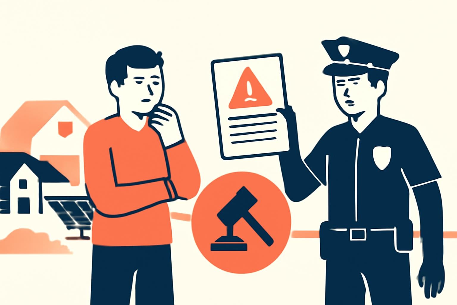 What Are the Risks of Non-Compliance with Off-Grid Regulations? illustration for Off Grid Regulations In Minnesota: Complete Guide (2026)