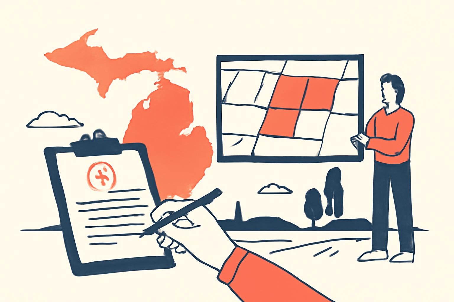 Illustration for Property Tax Rates in Michigan