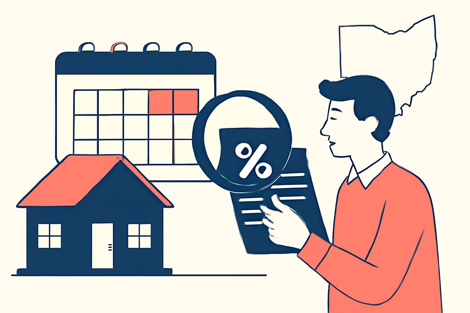 How Often Are Properties Assessed for Taxes in Ohio? illustration for Property Tax Rates in Ohio