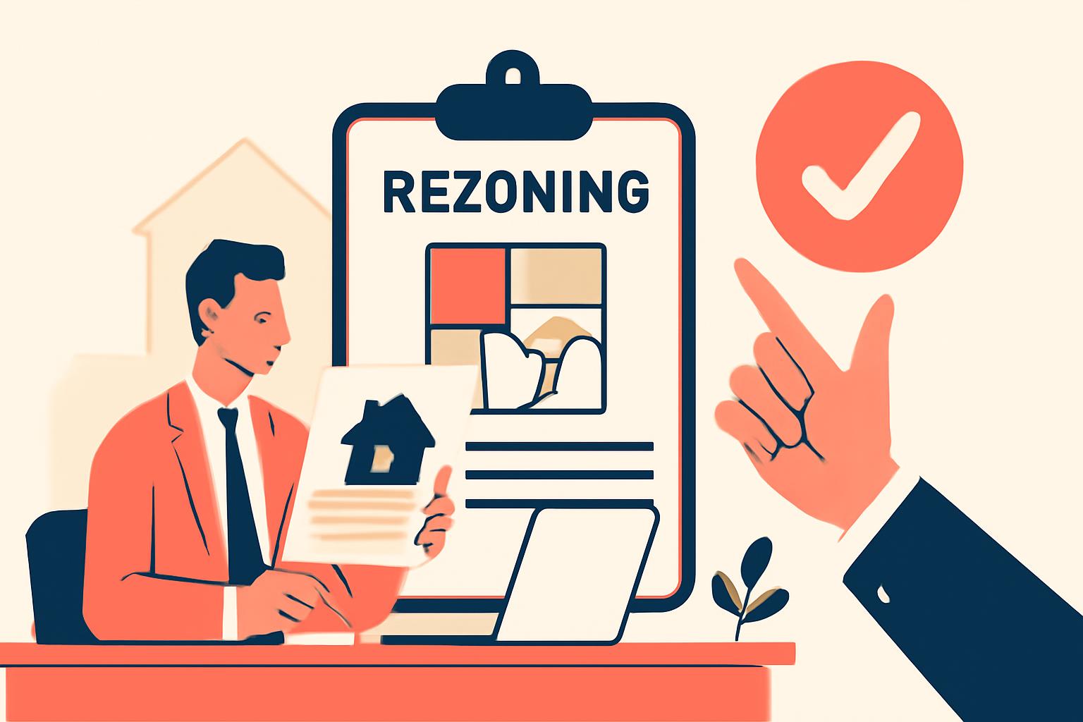 What is the Process for Applying for R1 Zoning or Rezoning? illustration for R1 Zoning Rules in North Carolina: 2026 Guide