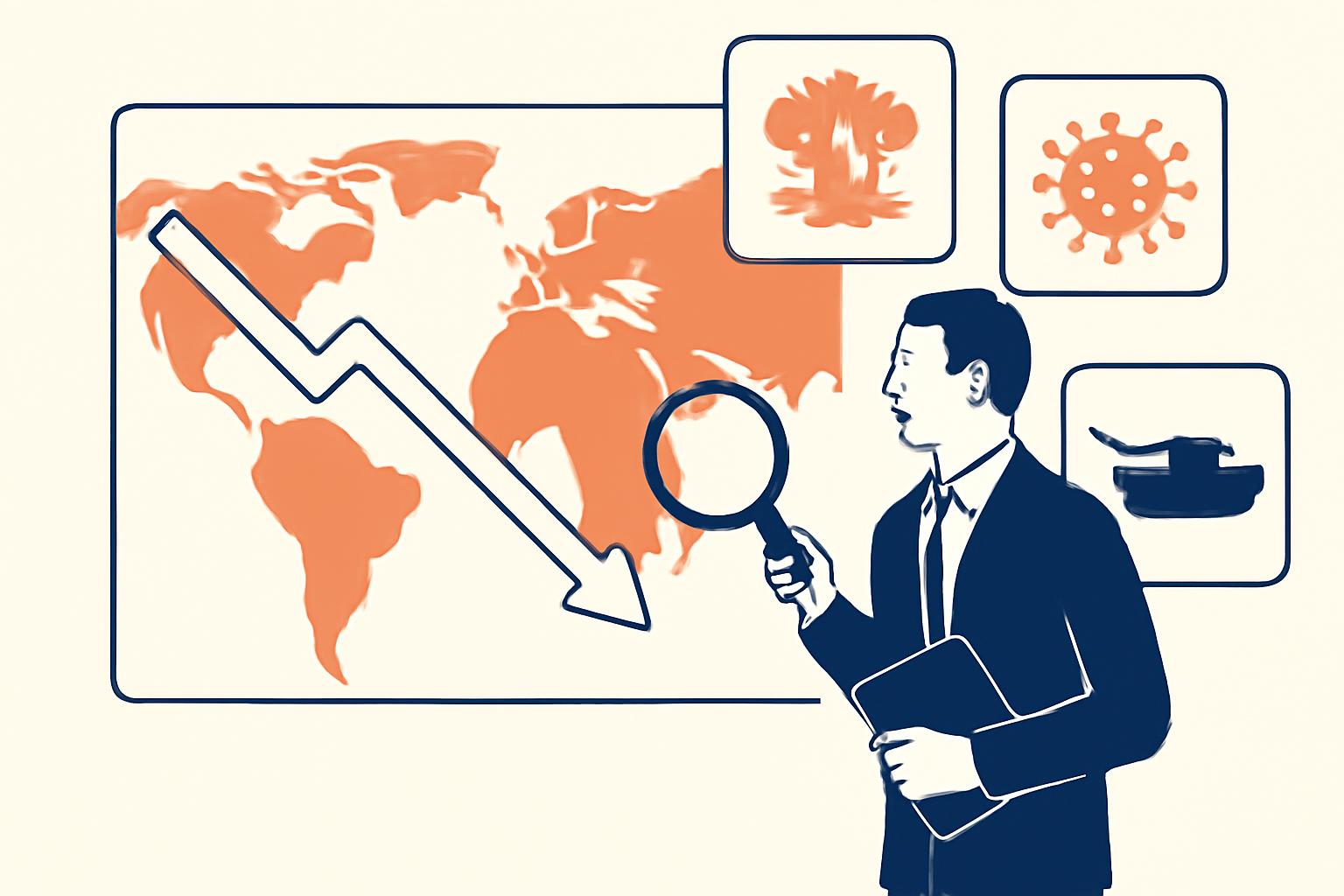 How Do Global Events Impact the S&P 500? illustration for S&P 500 vs. Land Investing