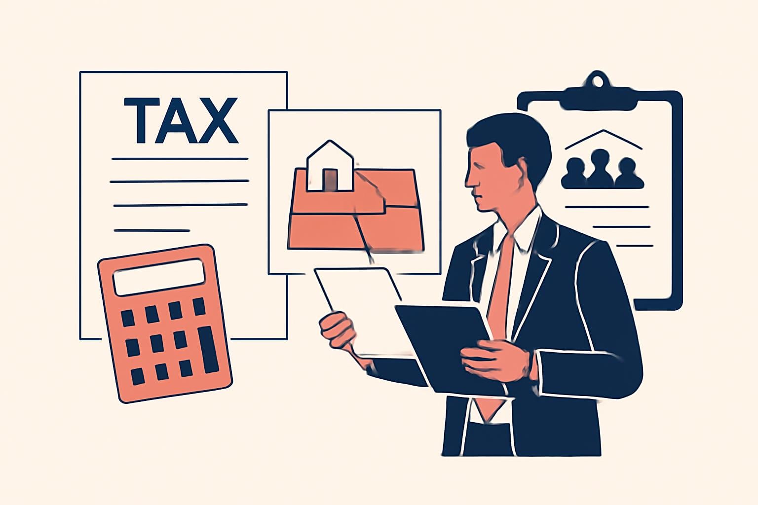 How Do Business Entities Affect Land Sale Taxes? illustration for Taxes On Land Sales 2026: Complete Guide
