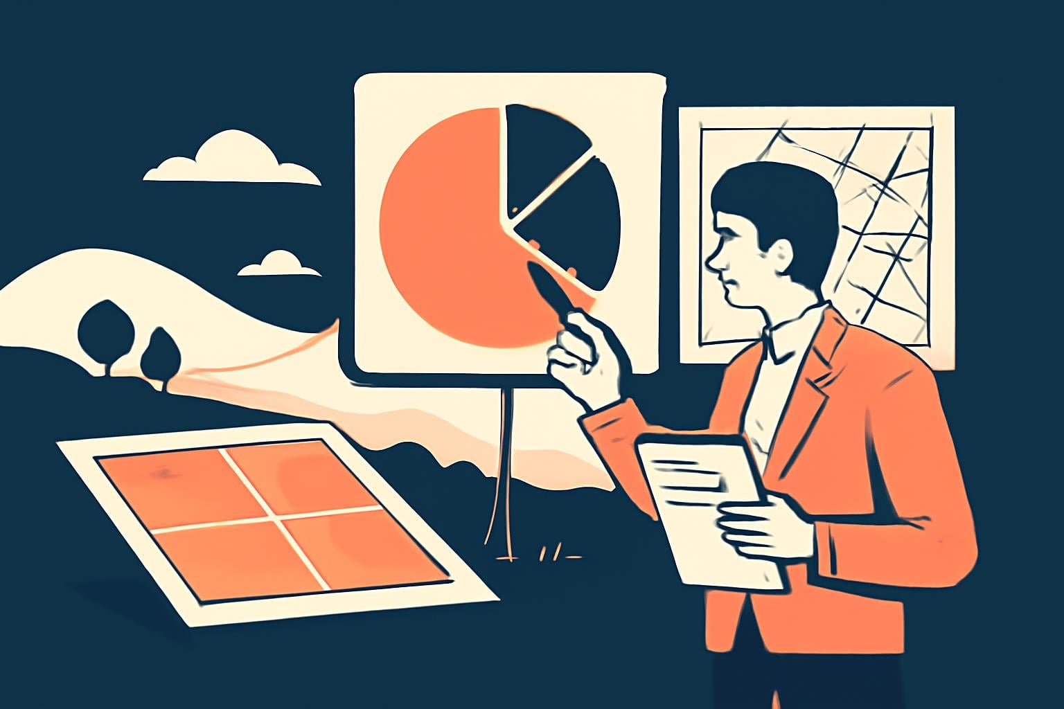 Illustration for Vanguard Investing and Land Allocation
