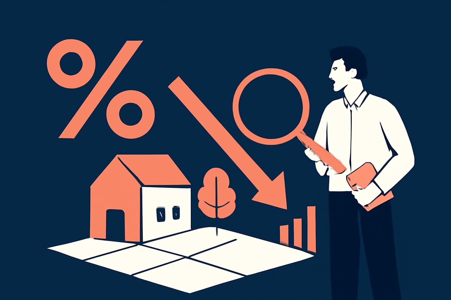 How Do Interest Rates Affect Land and Real Estate Investments in 2026? illustration for Where To Invest Money 2026: Buyer’s Guide