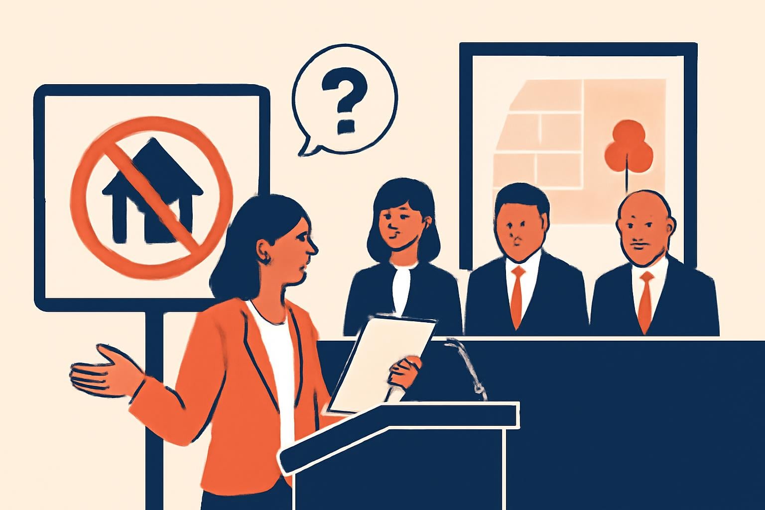 What Should You Know About Challenging or Changing Zoning Decisions in Mississippi? illustration for Zoning Laws in Mississippi