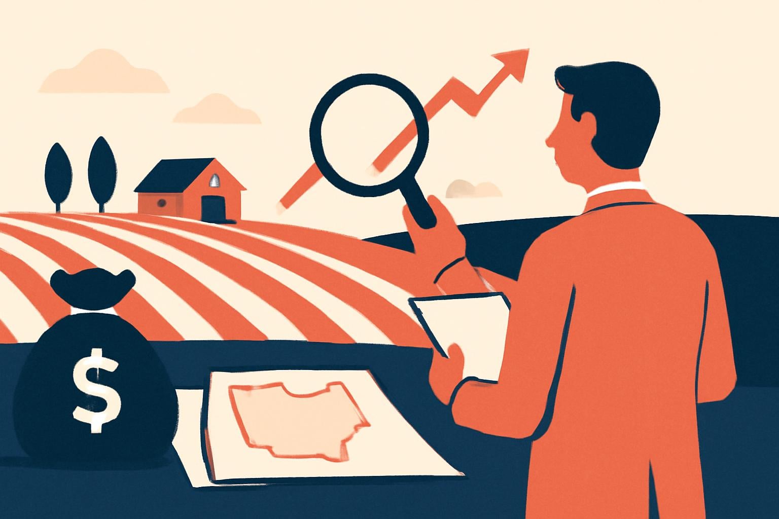 Should You Buy Farm Land to Lease in Ohio? illustration for Farmland Investing: ETFs, Leasing, and Opportunities