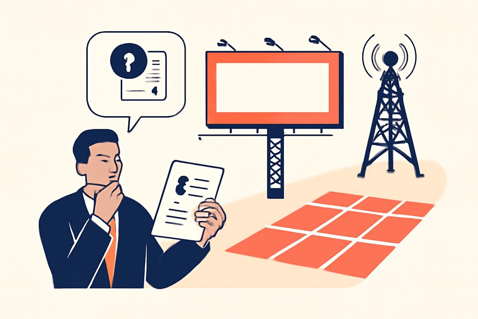 What do I need to know about leasing for billboards and cell towers? illustration for What Can I Do with My Vacant Land to Make Money? 7 Proven Strategies