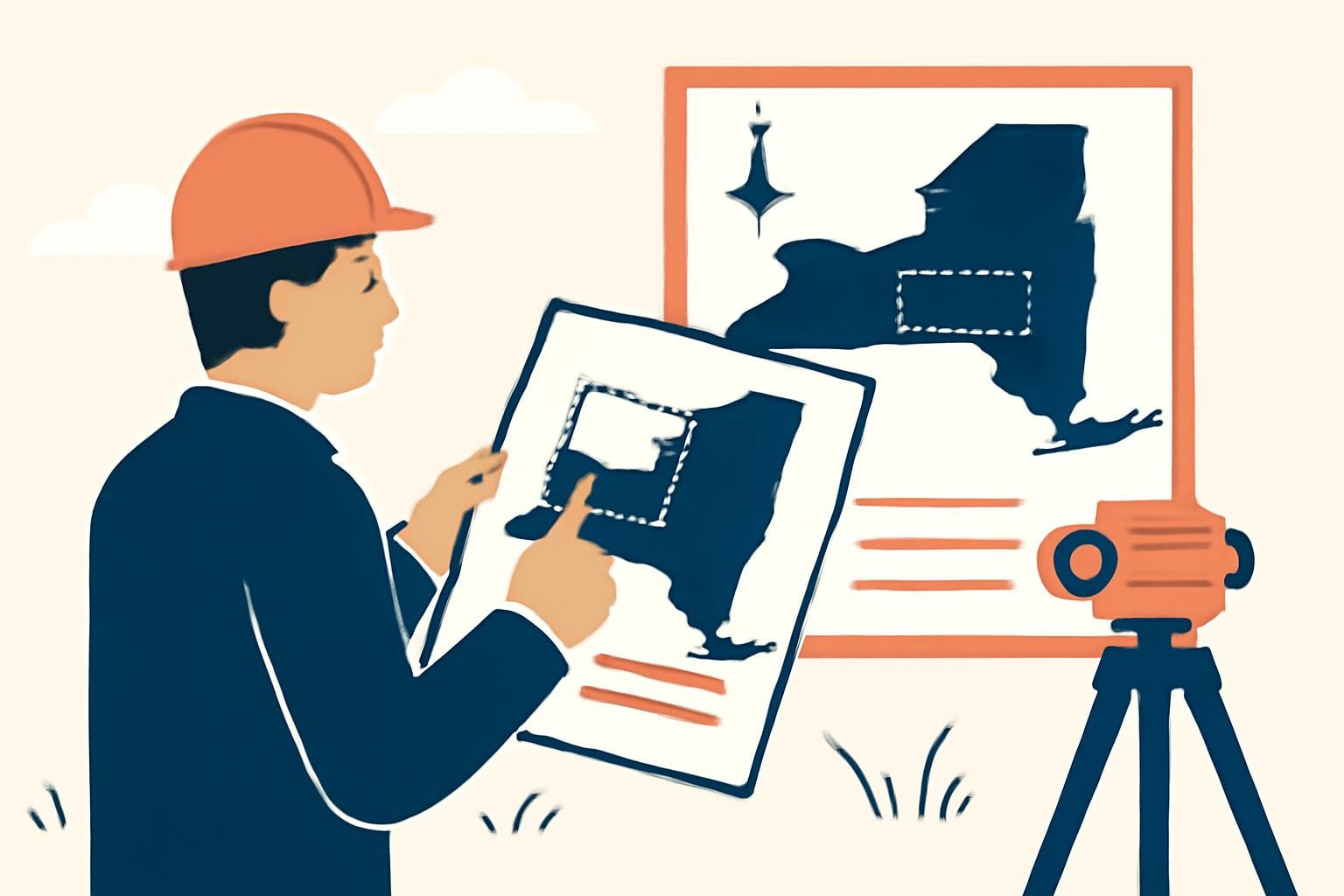 What should you know about land surveys in New York? illustration for Buying Land Guide For New York: Complete Guide (2026)