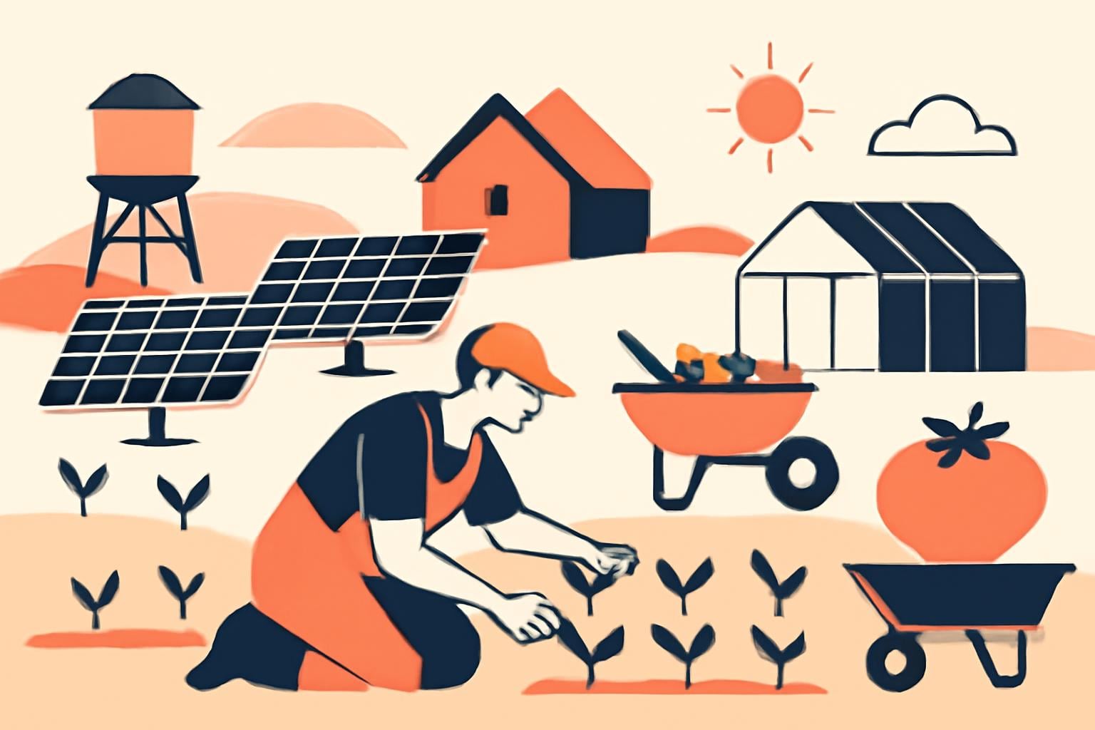 How Can You Grow Food Off Grid in Arizona? illustration for Can You Live Off Grid In Arizona: Buyer’s Guide (2026)
