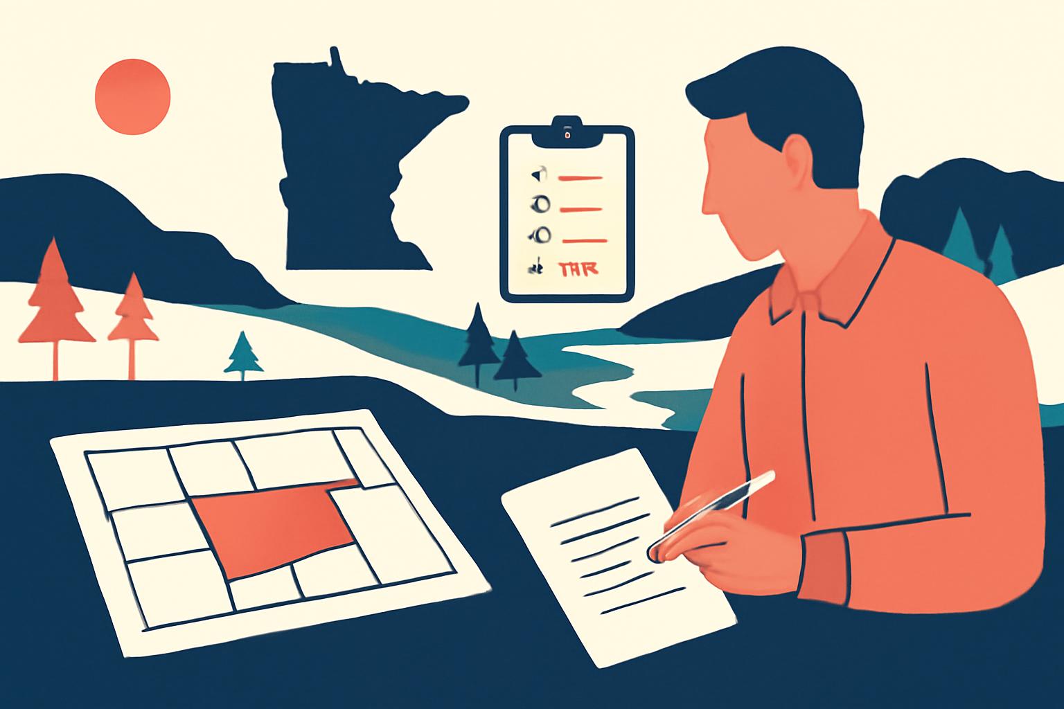 Illustration for Closing Costs For Land In Minnesota: Complete Guide (2025)