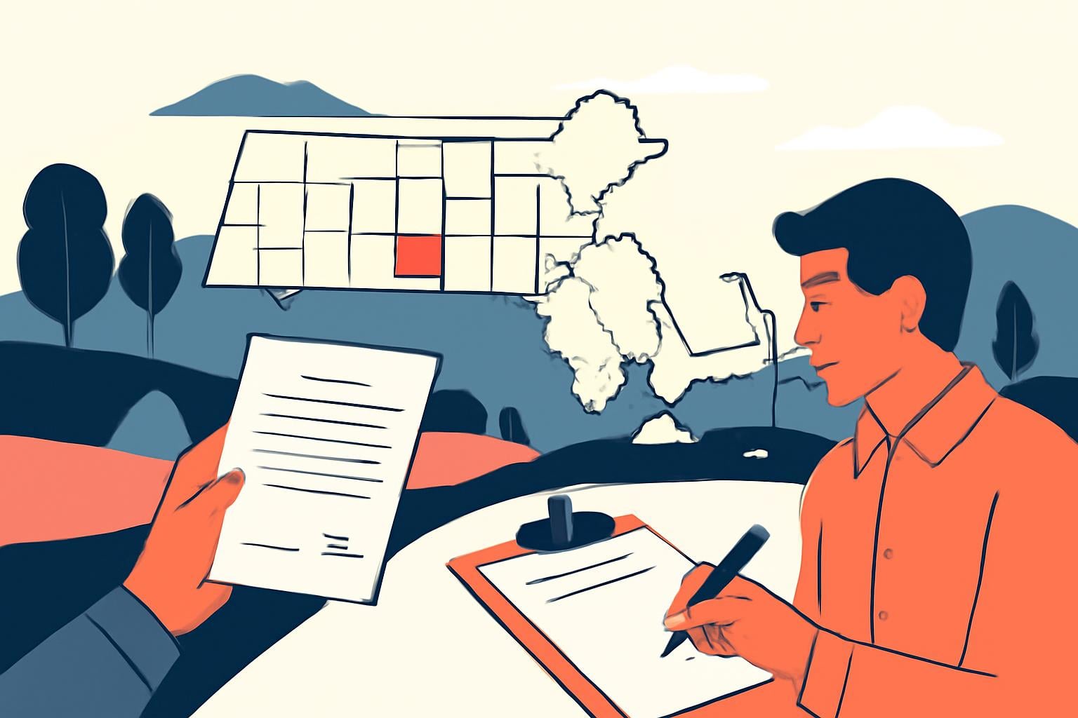 Illustration for How To Buy Land In Massachusetts: Buyer’s Guide (2026)
