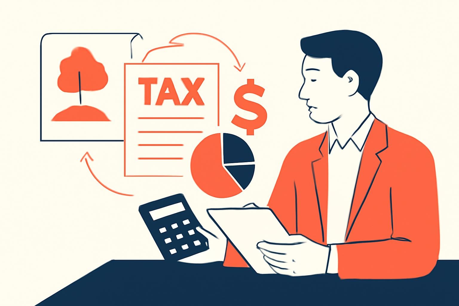 How Does Land Flipping Affect Your Overall Tax Situation? illustration for Land Flipping Taxes: Complete Guide (2026)